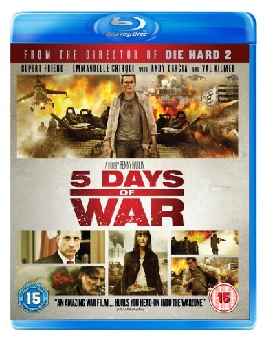 Cover for 5 Days Of War (Blu-ray) (2011)