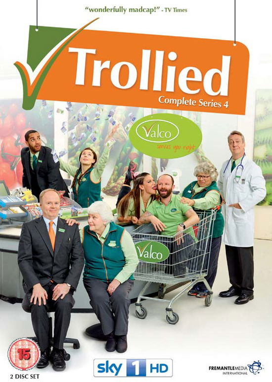 Cover for Trollied the Complete Series 4 (DVD) (2015)