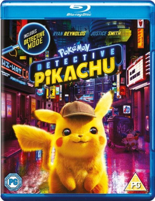 Cover for Detective Pikachu (Blu-ray) (2019)