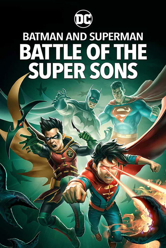 DC Universe Movie - Batman And Superman - Battle Of The Super Sons - Batman Superman Super Sons DVD - Filmes - Warner Bros - 5051892235952 - 17 de outubro de 2022