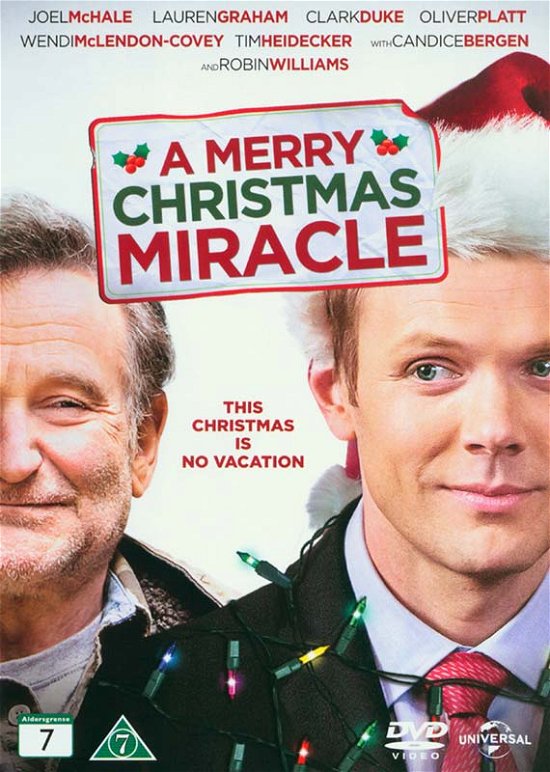 Cover for A Merry Christmas Miracle · (Robin Williams) (DVD) (2016)
