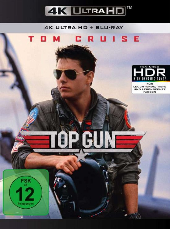 Cover for Anthony Edwards,tom Skerritt,kelly Mcgillis · Top Gun (4K UHD Blu-ray) (2020)