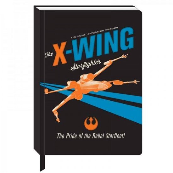 Star Wars: X Wing Icon (Quaderno A5) - Star Wars - Fanituote - HALF MOON BAY - 5055453447952 - 