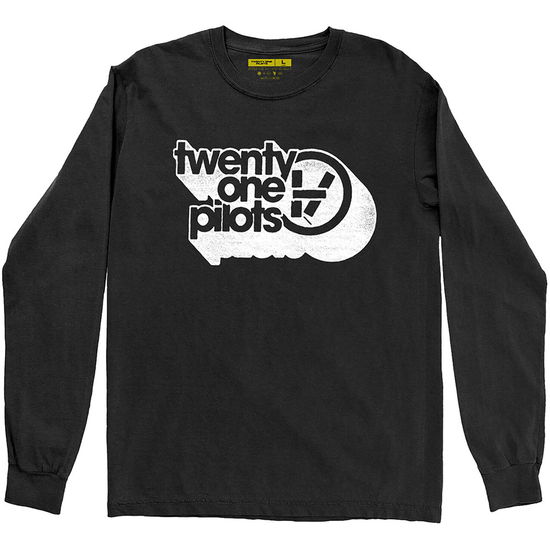 Cover for Twenty One Pilots · Twenty One Pilots Unisex Long Sleeve T-Shirt: Vessel Vintage (Black) (Bekleidung) [size S] [Black - Unisex edition] (2021)