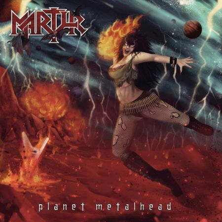 Planet Metalhead (Transparent Green Vinyl) - Martyr - Musiikki - ROCK OF ANGELS - 5200123663952 - perjantai 1. joulukuuta 2023