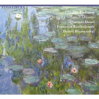 Cover for Debussy / Danel Quartet / Bartholomee · Quartet Trio &amp; Dances (CD) [Digipak] (2012)