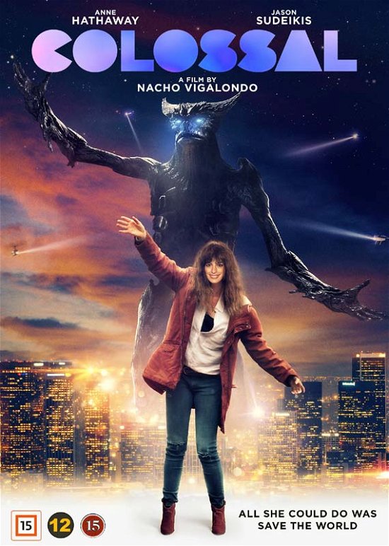 Cover for Anne Hathaway / Jason Sudeikis · Colossal (DVD) (2017)