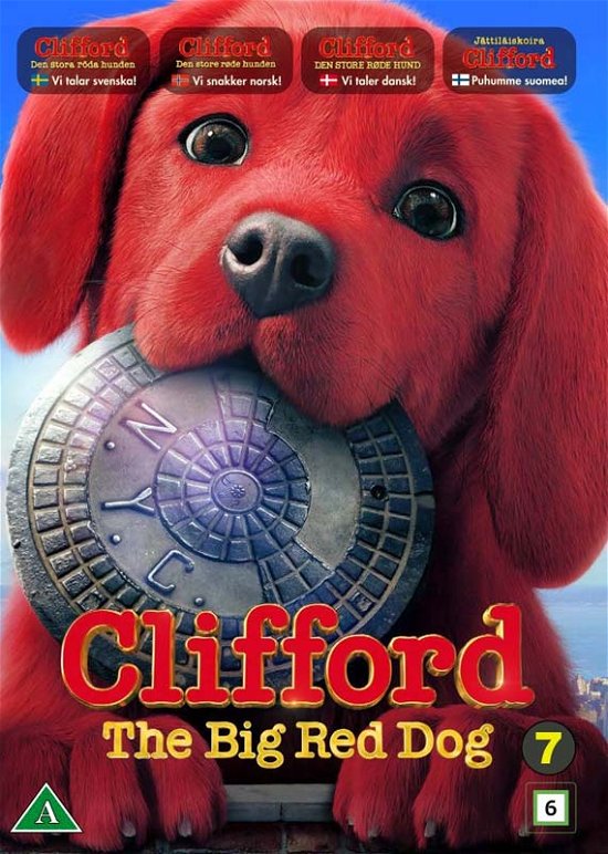 Cover for Clifford the Big Red Dog (DVD) (2022)