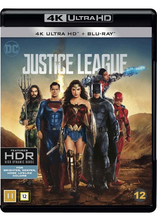 Cover for The Justice League (4K Ultra HD/BD) [4K edition] (2018)