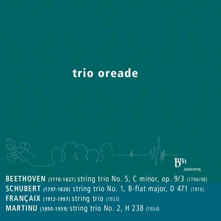 Cover for Ludwig van Beethoven (1770-1827) · Trio Oreade (CD) (2015)