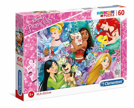 Cover for Disney: Clementoni · Puslespil Princess, 60 brikker (Jigsaw Puzzle) (2023)