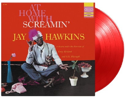 Cover for Jay -Screamin'- Hawkins · At Home With Screamin' Jay Hawkins (Ltd. Red Vinyl) (LP) [Limited Numbered edition] (2022)