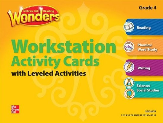 Cover for McGraw-Hill · Reading Wonders, Grade 4, Workstation Activity Cards Package (Book) (2012)