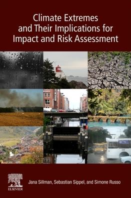 Cover for Jana Sillmann · Climate Extremes and Their Implications for Impact and Risk Assessment (Paperback Book) (2019)