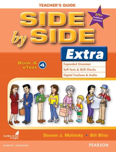 Cover for Steven Molinsky · Side by Side Extra 4 Teacher's Guide with Multilevel Activities (Spiral Book) (2016)