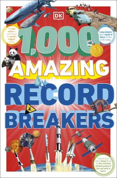 Cover for Dk · 1,000 Amazing Record Breakers - DK 1,000 Amazing Facts (Paperback Bog) (2024)