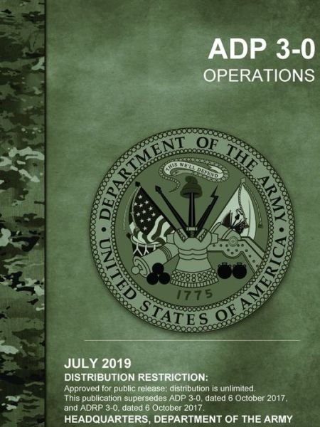 Cover for Headquarters Department Of The Army · Operations (ADP 3-0) (Taschenbuch) (2019)