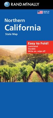 Cover for Rand McNally · Rand McNally Easy to Fold: Northern California Laminated Map (Taschenbuch) (2022)