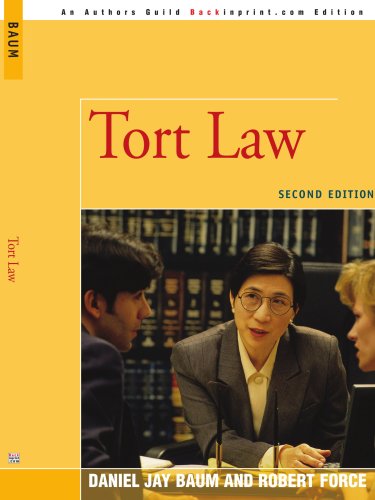 Cover for Daniel Baum · Tort Law: Second Edition (Paperback Book) (2007)