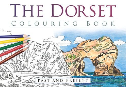 Cover for The History Press · The Dorset Colouring Book: Past and Present (Paperback Book) (2016)