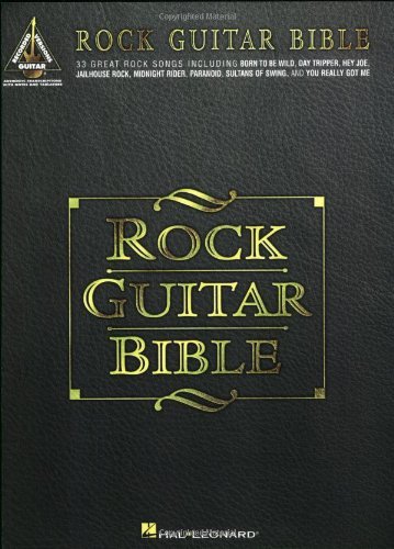 Cover for Cheap Trick · Rock Guitar Bible: 33 Great Rock Songs Including Born to Be Wild, Day Tripper, Hey Joe, Jailhouse Rock, Midnight Rider, Paranoid, Sultans of Swing, and You Really Got Me (Sheet music) (1998)