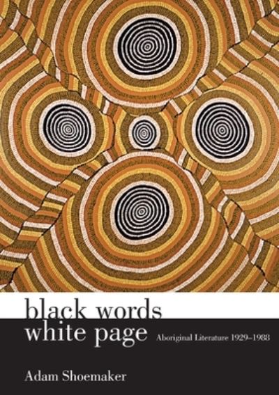 Cover for Adam Shoemaker · Black words, white page (Book) (2004)