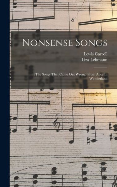 Cover for Liza Lehmann · Nonsense Songs (Bok) (2022)