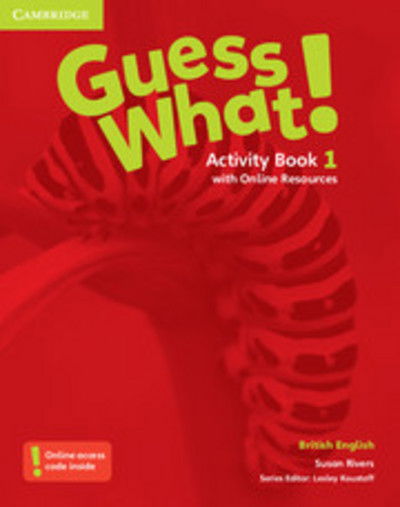 Cover for Susan Rivers · Guess What! Level 1 Activity Book with Online Resources British English - Guess What! (Buch) (2015)