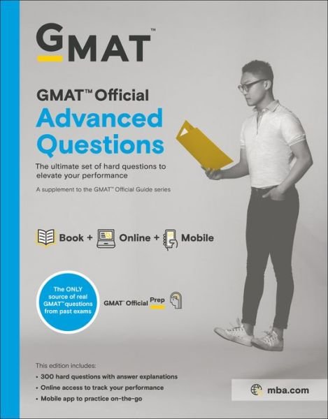 Cover for GMAC (Graduate Management Admission Council) · GMAT Official Advanced Questions (Paperback Book) (2019)