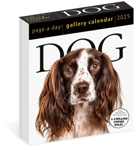 Cover for Workman Calendars · Dog Page-A-Day® Gallery Calendar 2025: An Elegant Canine Celebration (Calendar) (2024)