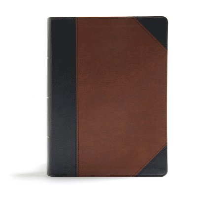 CSB Study Bible, Black / Brown LeatherTouch - C. S. B. Bibles CSB Bibles by Holman - Books - LifeWay Christian Resources - 9781535970952 - October 1, 2019