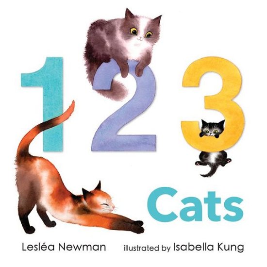 Cover for Leslea Newman · 123 Cats (Board book) (2021)
