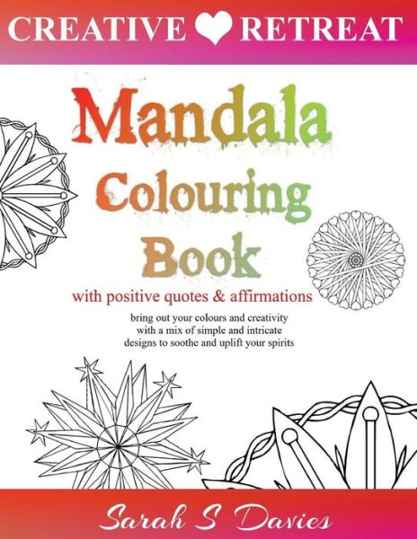 Cover for Sarah Davies · Mandala Colouring Book (Pocketbok) (2016)