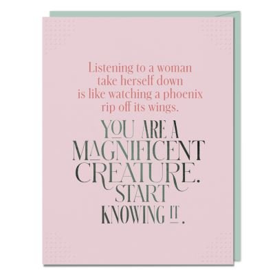 Cover for Elizabeth Gilbert · 6-Pack Elizabeth Gilbert You Are A Magnificent Creature Card (Flashcards) (2020)