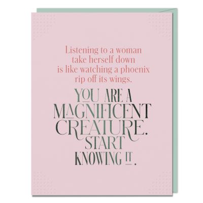 Cover for Elizabeth Gilbert · 6-Pack Elizabeth Gilbert You Are A Magnificent Creature Card (Flashcards) (2020)