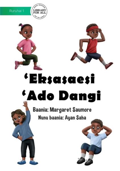 Cover for Margaret Saumore · My Exercise Routine - Eksasaesi 'Adodangi (Paperback Book) (2021)