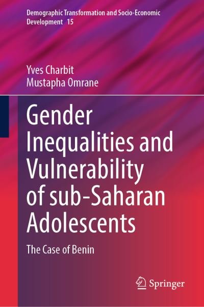 Cover for Yves Charbit · Gender Inequalities and Vulnerability of Sub-Saharan Adolescents (Book) (2023)