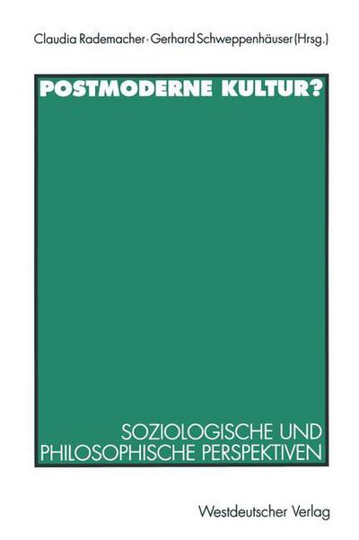 Cover for Claudia Rademacher · Postmoderne Kultur? (Paperback Book) [1997 edition] (1997)