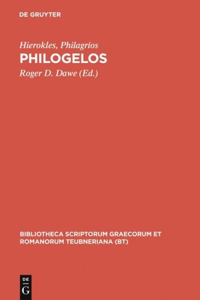 Cover for Hierocles · Philogelos (Book) (2000)