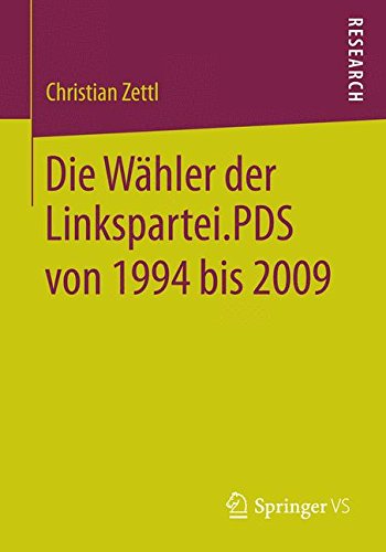 Cover for Christian Zettl · Die Wahler Der Linkspartei.Pds Von 1994 Bis 2009 (Paperback Book) [2014 edition] (2014)