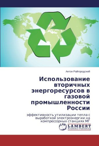 Cover for Anton Raygorodskiy · Ispol'zovanie Vtorichnykh Energoresursov V Gazovoy Promyshlennosti Rossii: Effektivnost' Utilizatsii Tepla S Vyrabotkoy Elektroenergii Na Kompressornykh Stantsiyakh Mg (Paperback Book) [Russian edition] (2014)