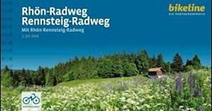 Cover for Esterbauer Verlag · Rhon-Radweg - Rennsteig-Radweg - Radtourenbucher (Spiralbok) (2024)