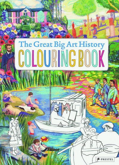 The Great Big Art History Colouring Book - Annabelle Von Sperber - Books - Prestel - 9783791372952 - March 1, 2017
