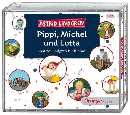 Cover for Astrid Lindgren · Pippi,michel Und Lotta (CD) (2021)