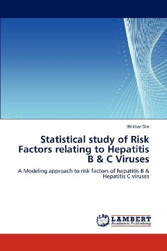 Cover for Iftikhar Din · Statistical Study of Risk Factors Relating to Hepatitis B &amp; C Viruses: a Modeling Approach to Risk Factors of Hepatitis B &amp; Hepatitis C Viruses (Paperback Book) (2012)