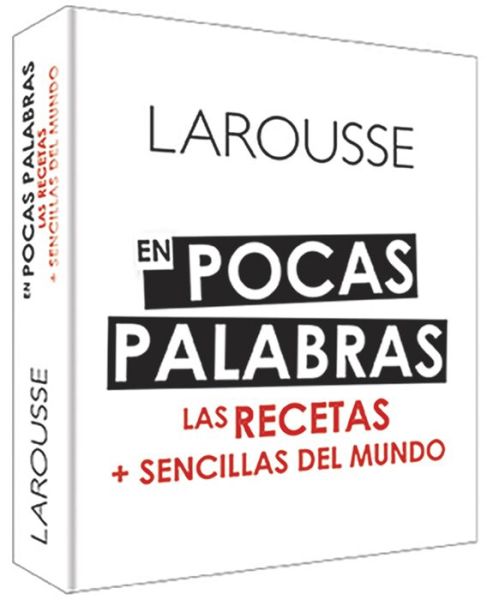 Cover for Ediciones Larousse · En pocas palabras (Hardcover Book) (2020)