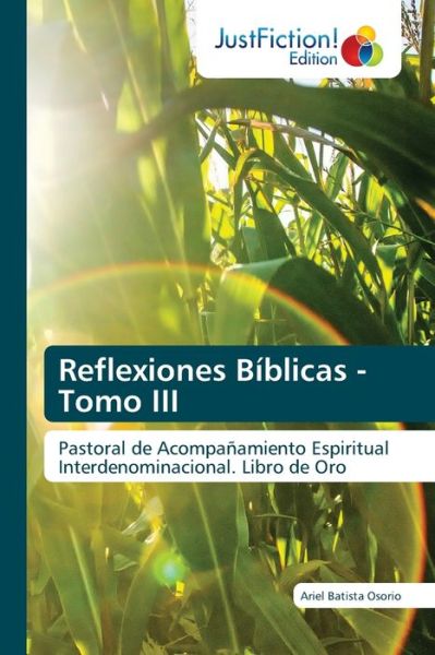 Cover for Ariel Batista Osorio · Reflexiones Biblicas - Tomo III (Paperback Book) (2021)