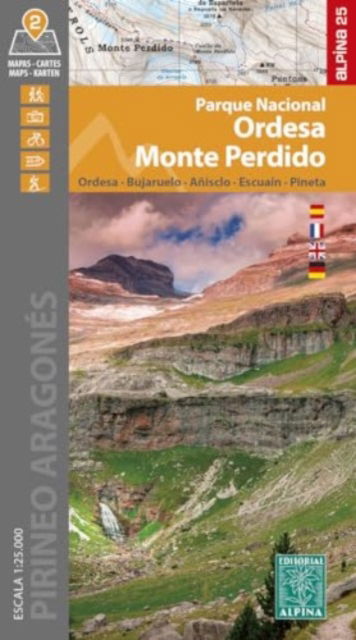 Ordesa y Monte Perdido 2 maps PN E25 (Map) (2024)