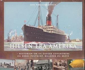 Cover for Lene Nørgaard Munch · Hilsen fra Amerika (Hardcover Book) [1º edição] (2021)