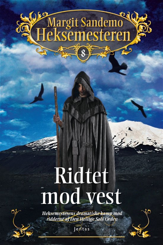 Heksemesteren: Heksemesteren 8 - Ridtet mod vest - Margit Sandemo - Książki - Jentas A/S - 9788742601952 - 11 czerwca 2019